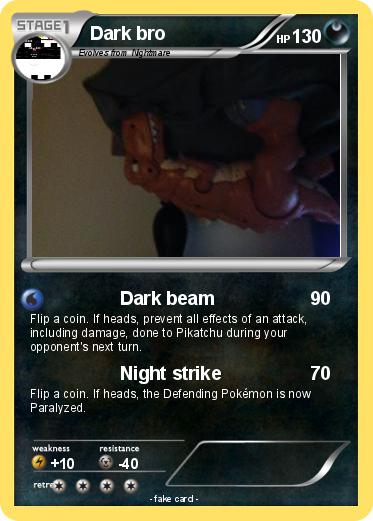 Pokemon Dark bro