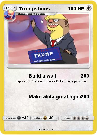 Pokemon Trumpshoos