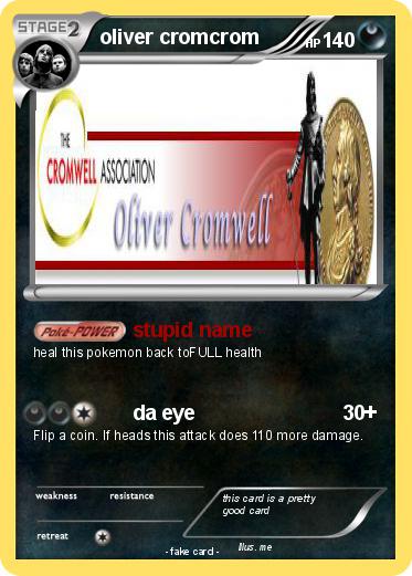 Pokemon oliver cromcrom