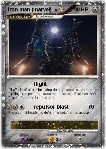 Pokemon iron man (marvel)