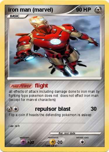 Pokemon iron man (marvel)