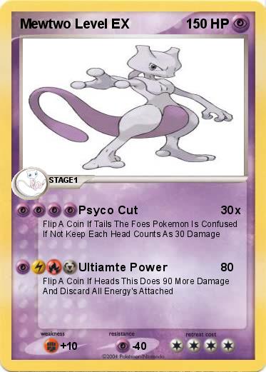 Pokemon Mewtwo Level EX