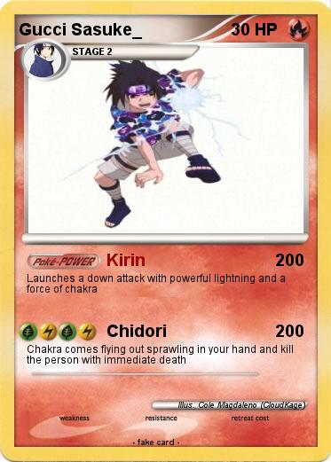 Pokemon Gucci Sasuke_
