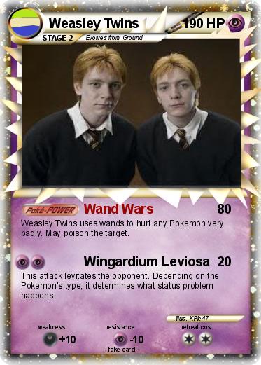 Pokemon Weasley Twins