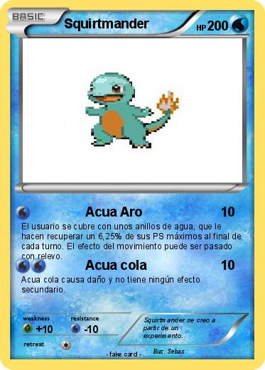 Pokemon Squirtmander
