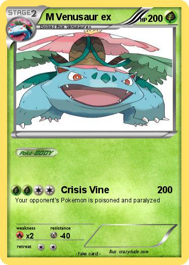Pokemon M Venusaur ex