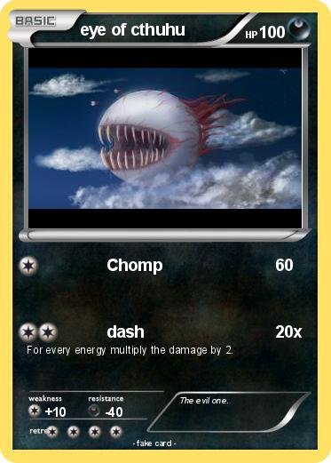 Pokemon eye of cthuhu