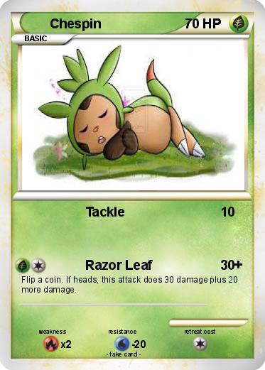 Pokemon Chespin