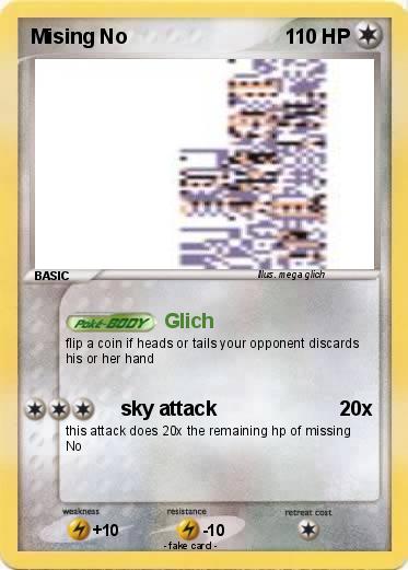 Pokemon Mising No