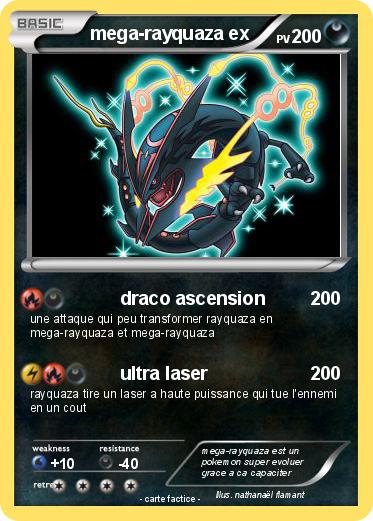 Pokemon mega-rayquaza ex