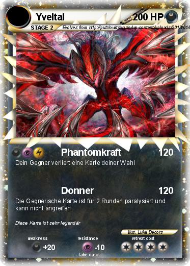 Pokemon Yveltal