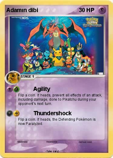 Pokemon Adamın dibi