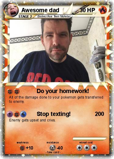 Pokemon Awesome dad