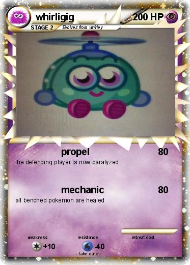 Pokemon whirligig