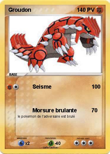 Pokemon Groudon