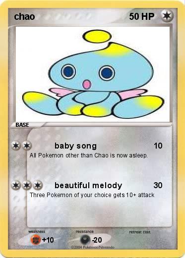 Pokemon chao
