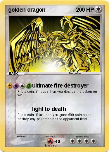 Pokemon golden dragon