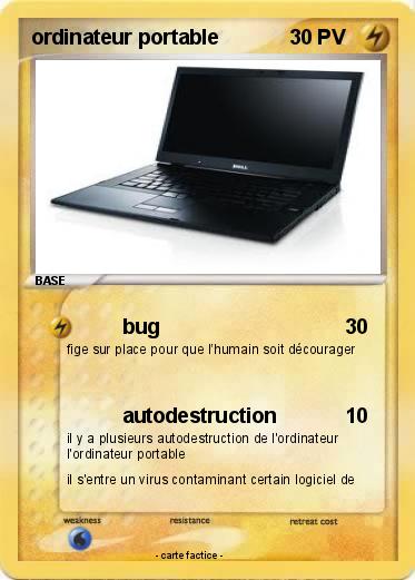 Pokemon ordinateur portable