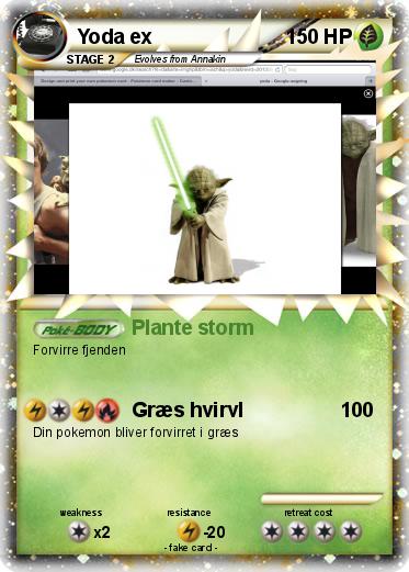 Pokemon Yoda ex
