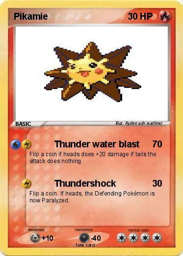 Pokemon Pikamie