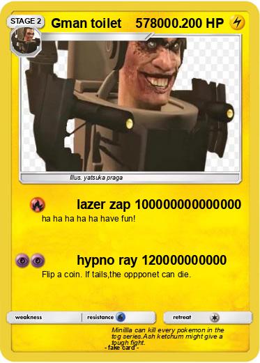 Pokemon Gman toilet    578000.