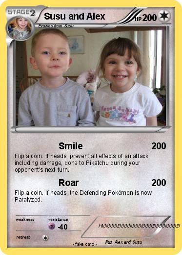 Pokemon Susu and Alex