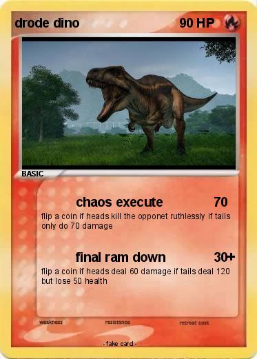 Pokemon drode dino