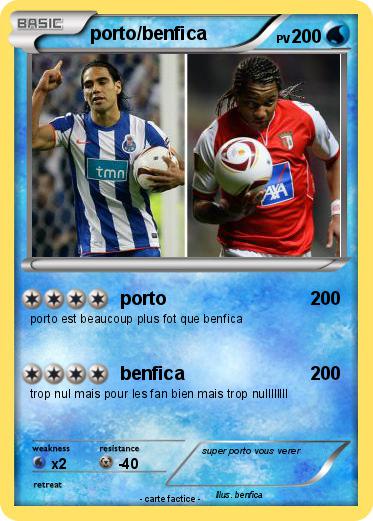 Pokemon porto/benfica