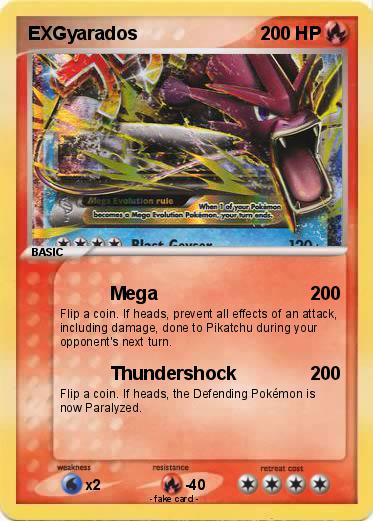 Pokemon EXGyarados