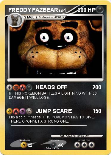 Pokemon FREDDY FAZBEAR