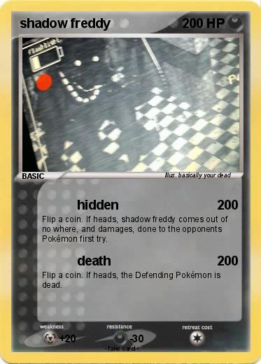 Pokemon shadow freddy