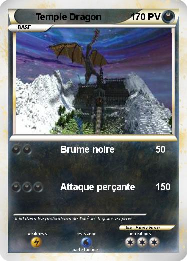 Pokemon Temple Dragon