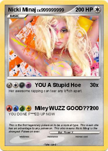 Pokemon Nicki Minaj