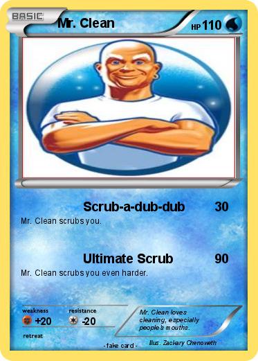 Pokemon Mr. Clean