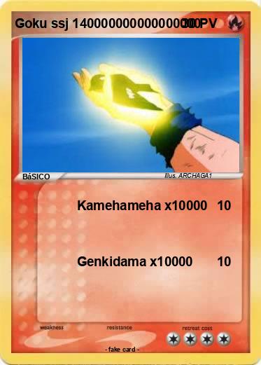 Pokemon Goku ssj 140000000000000000