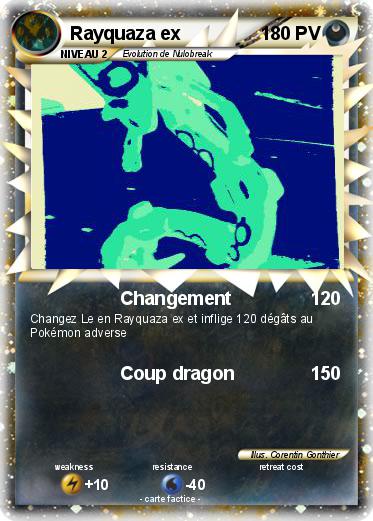 Pokemon Rayquaza ex
