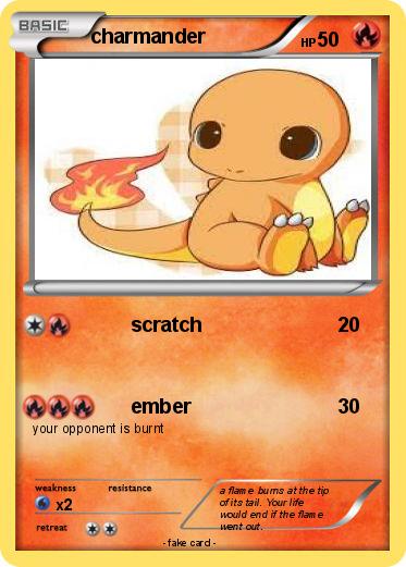 Pokemon charmander