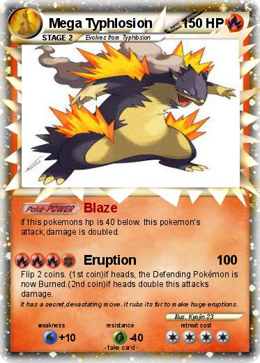 Pokemon Mega Typhlosion