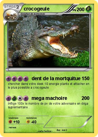 Pokemon crocogeule