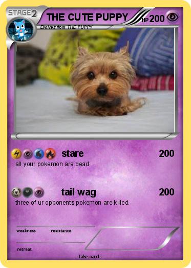 Pokemon THE CUTE PUPPY