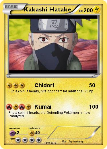 Pokemon Kakashi Hatake