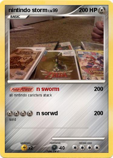 Pokemon nintindo storm