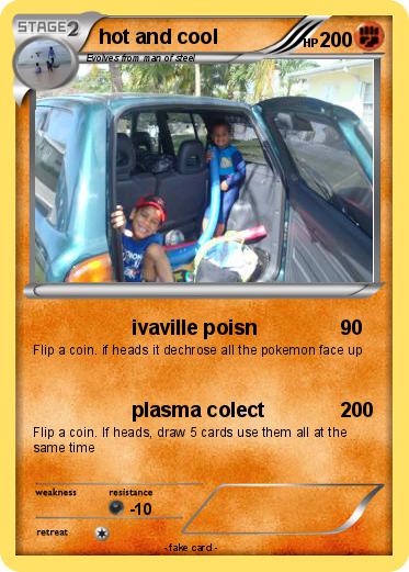 Pokemon hot and cool