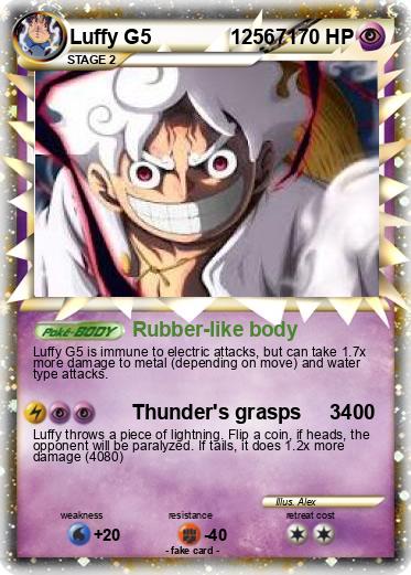 Pokemon Luffy G5              12567