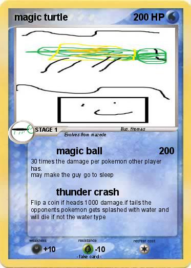 Pokemon magic turtle