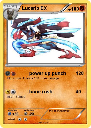 Pokemon Lucario EX