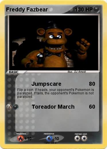 Pokemon Freddy Fazbear