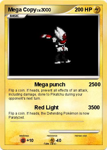 Pokemon Mega Copy