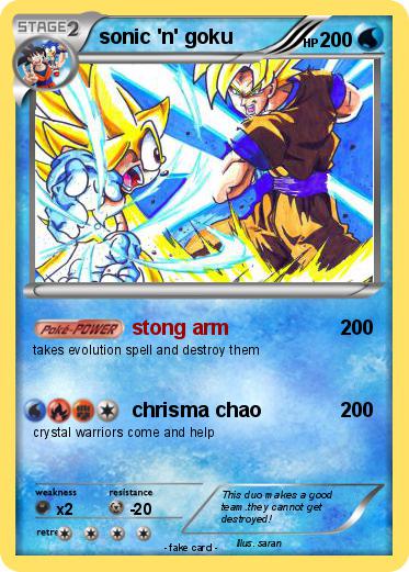 Pokemon sonic 'n' goku