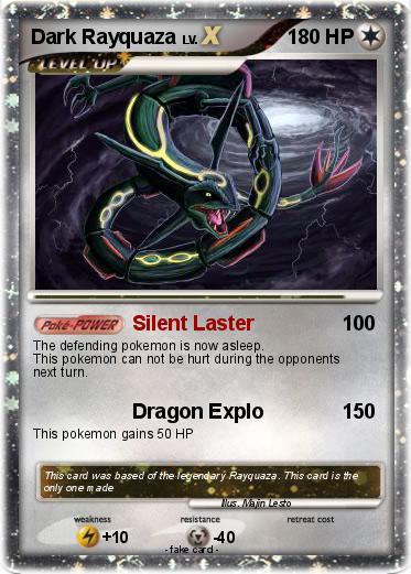 Pokemon Dark Rayquaza